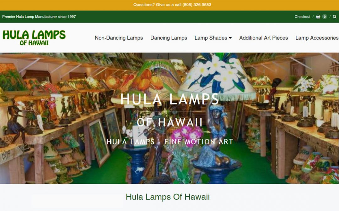 Hula Lamps of Hawaii